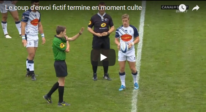 Vidéo: Quand le coup d’envoi fictif se transforme en un moment culte !